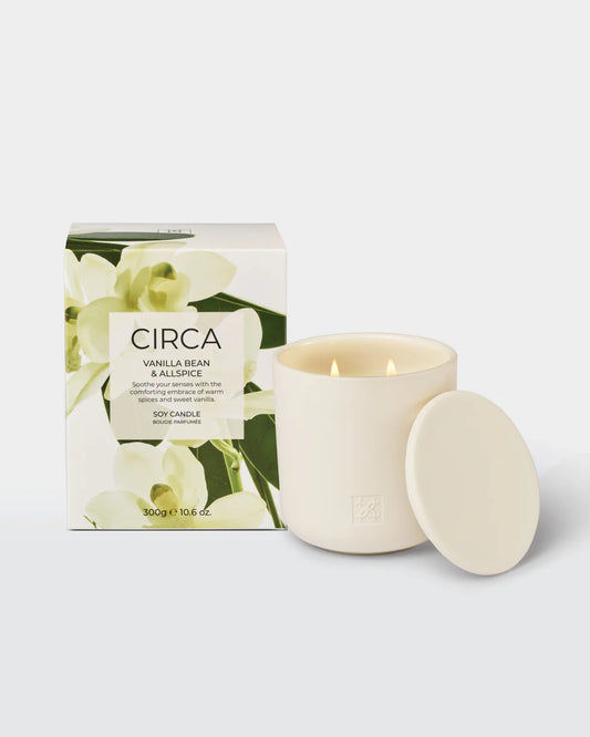 Circa Vanilla Bean & Allspice Soy Candle 300g