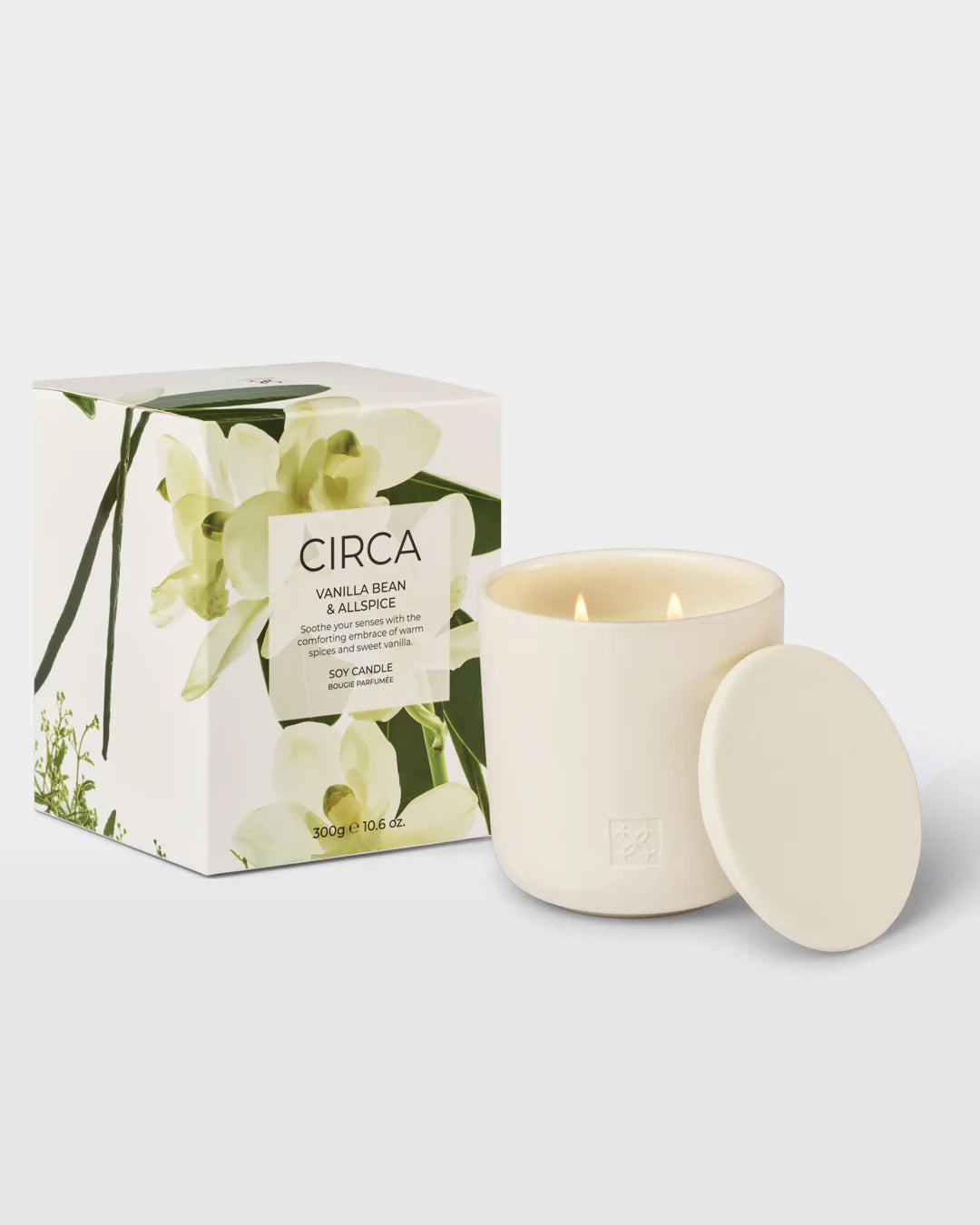 Circa Vanilla Bean & Allspice Soy Candle 300g