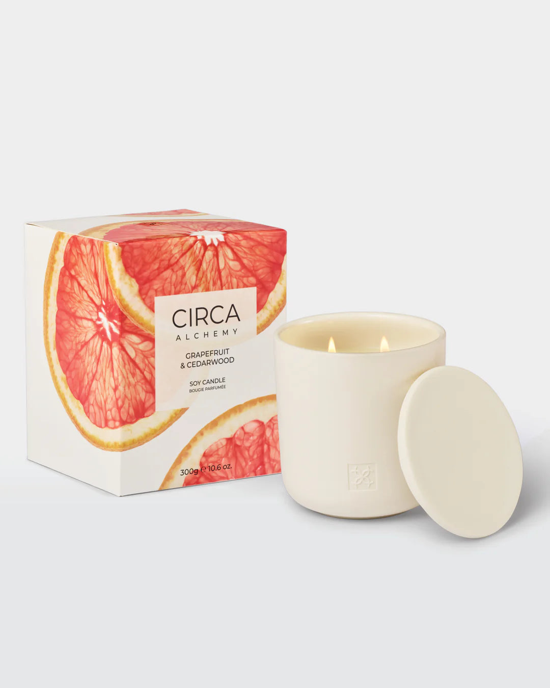 Circa Alchemy Grapefruit & Cedarwood Soy Candle 300g