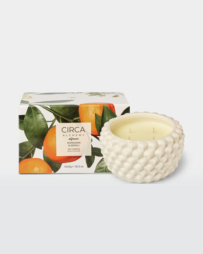 Circa Alchemy Alfresco Mandarin & Neroli Soy Candle 1000g