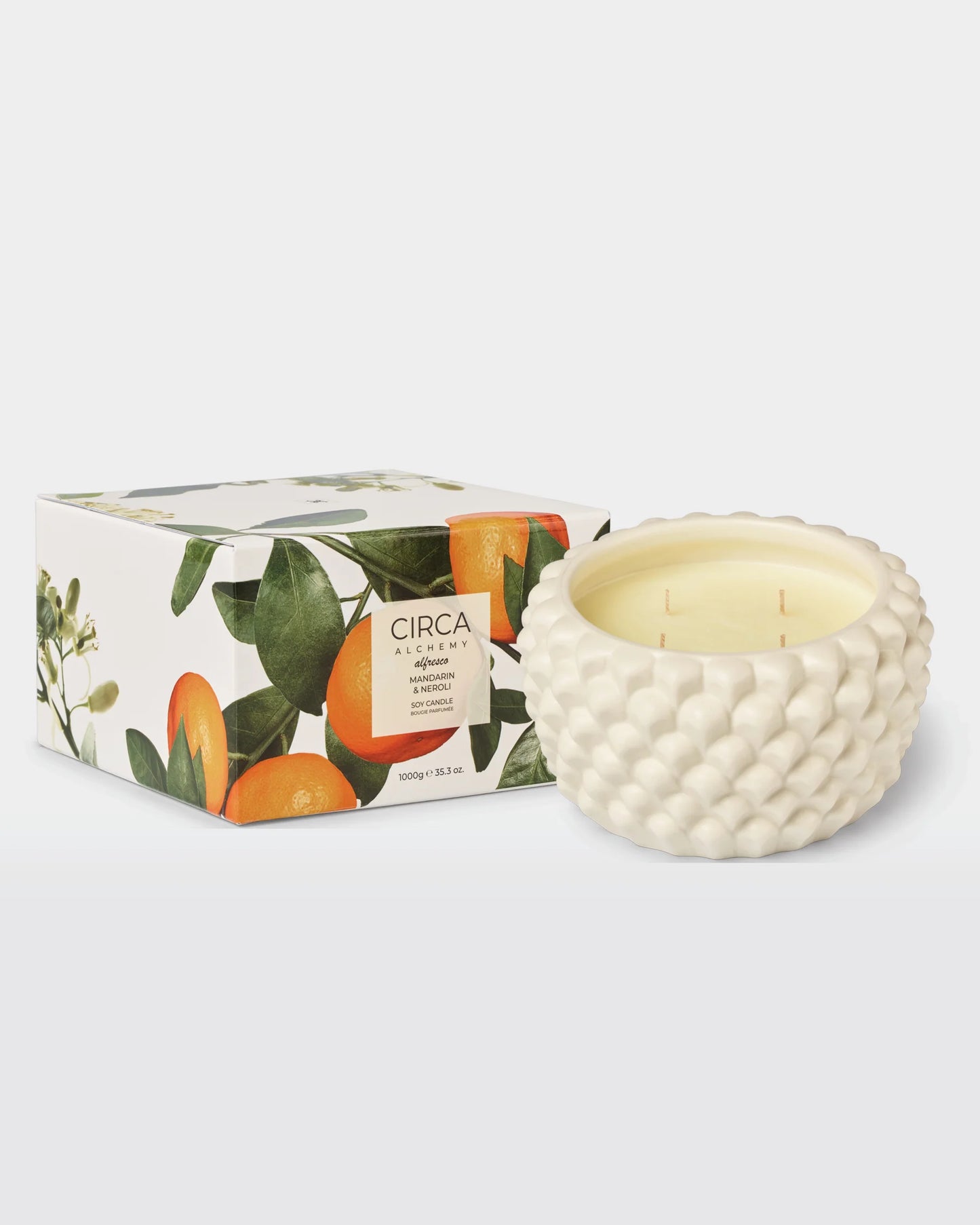 Circa Alchemy Alfresco Mandarin & Neroli Soy Candle 1000g