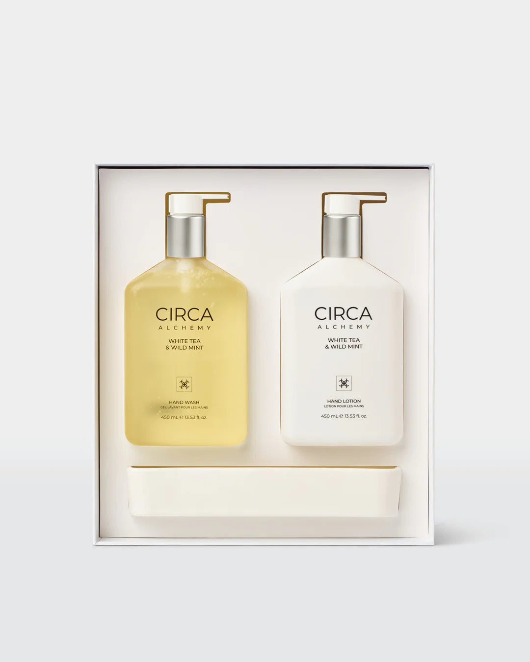 Circa Alchemy White Tea & Wild Mint Hand Care Duo