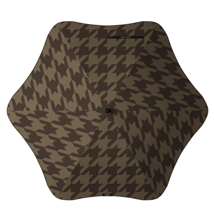 Blunt Classic 120cm Umbrella | Cocoa Houndstooth