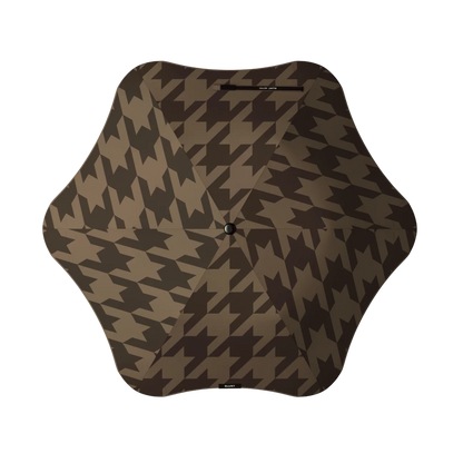 Blunt Metro 100cm Umbrella | Cocoa Houndstooth
