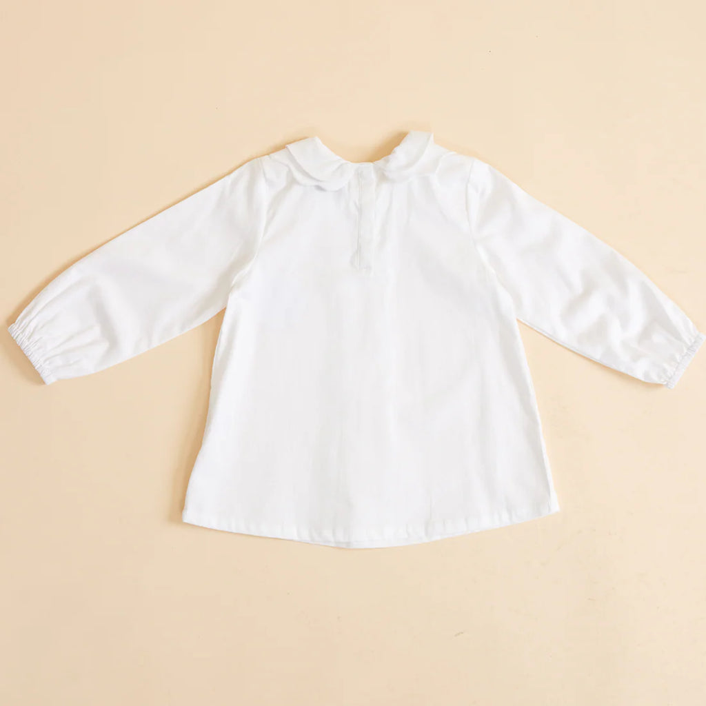 Prudie & Primmie Collared Shirt - Milk White