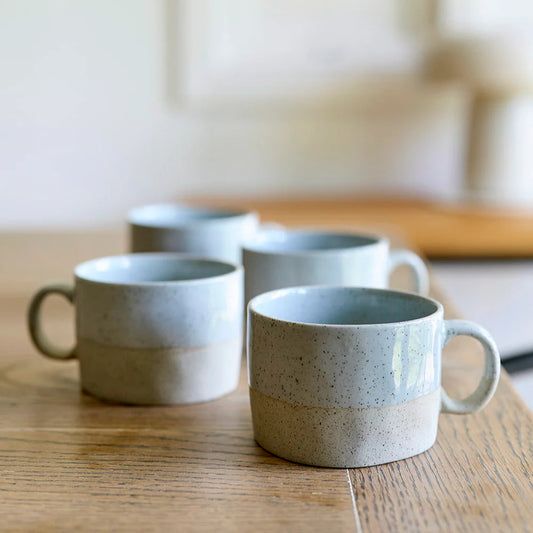Mineral Mugs Set of 4 | Rock