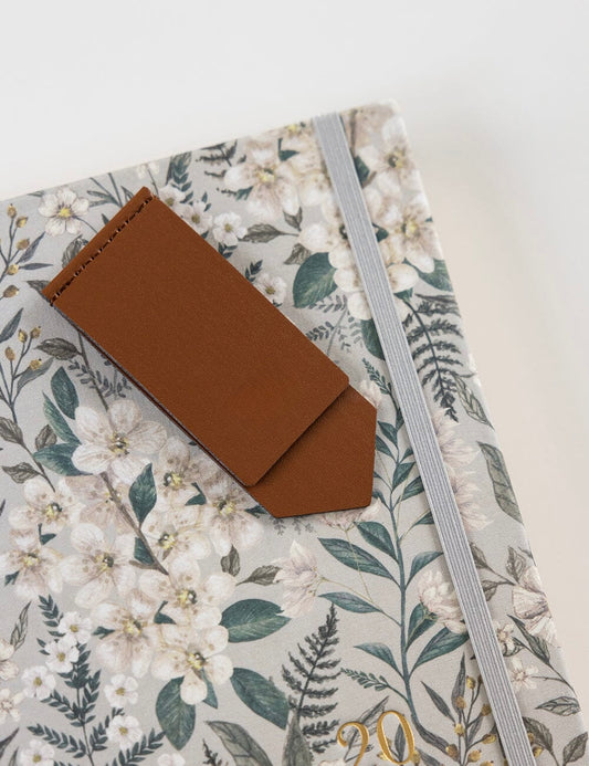 Leatherette Bookmark - Espresso