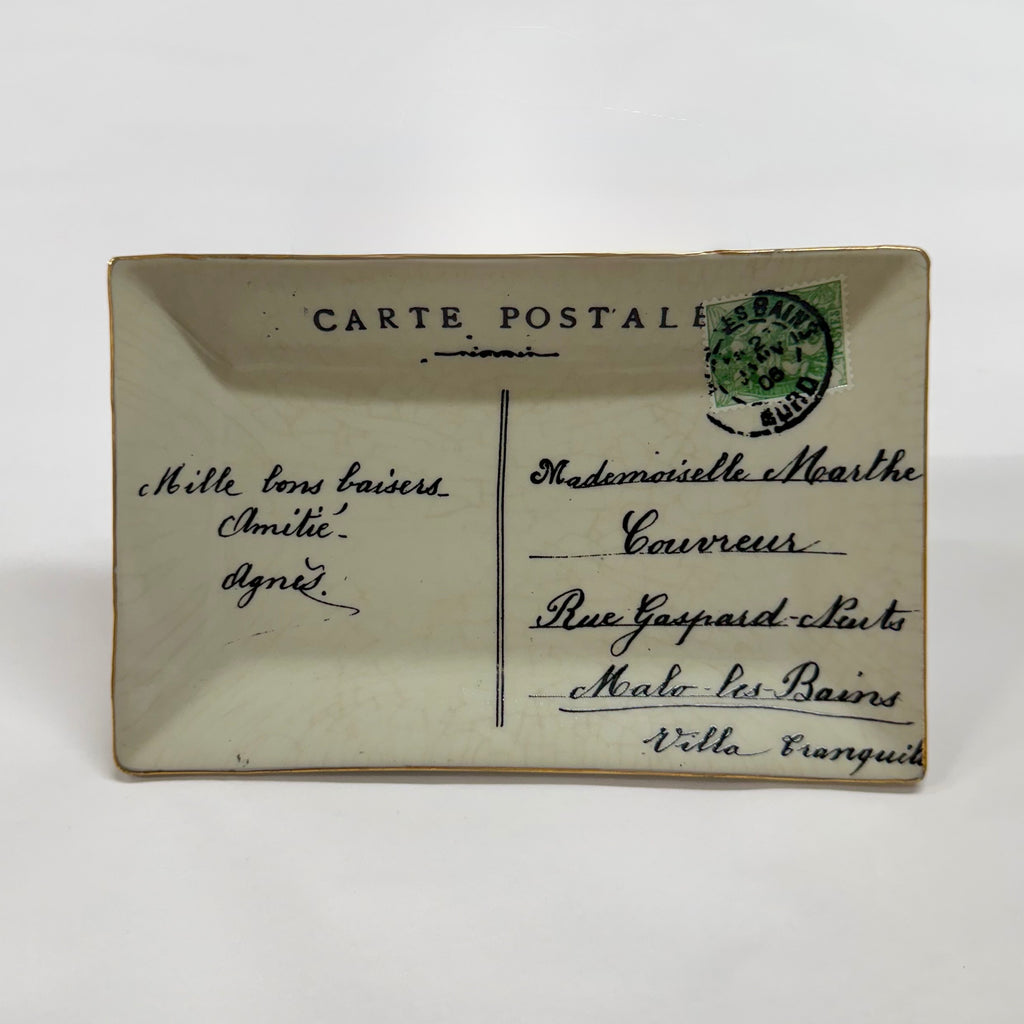 French Postcard Tray