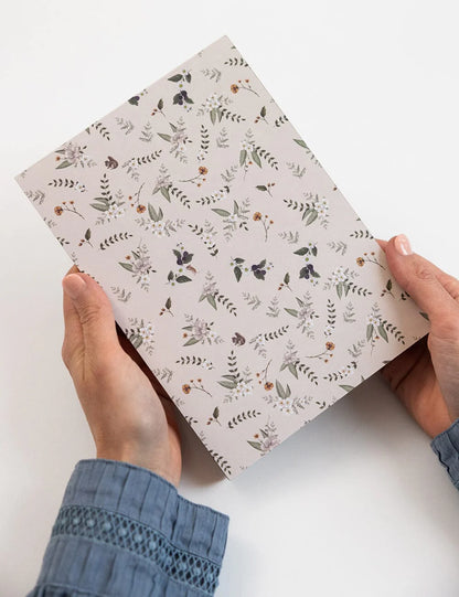 Desktop Jotter Notepad - Button Fern