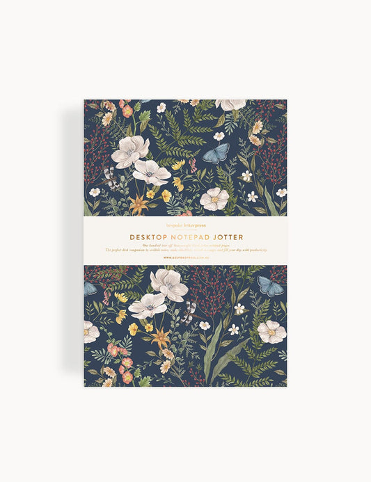 Desktop Jotter Notepad - Dusk in Bloom