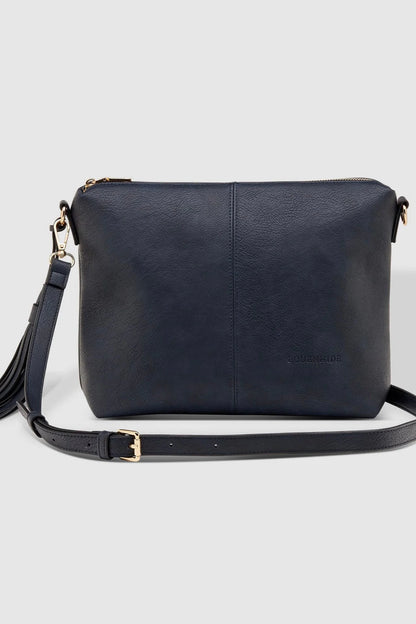 Louenhide Daisy Stripe Crossbody Bag | Navy