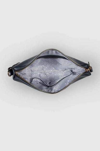 Louenhide Daisy Stripe Crossbody Bag | Navy