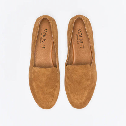 Drew Leather Loafer - Tan Suede