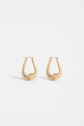 ELK Rekke Gold Hoop Earring