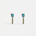 ELK Ival Short Drop Earring - Teal