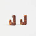 ELK Spari Hoop Earring - Tortoise Shell