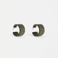 ELK Glynn Dark Olive Small Hoop Earring