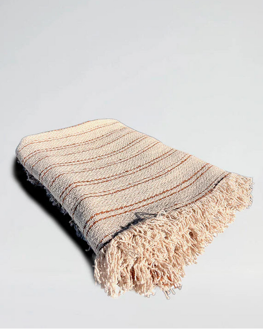 Alba Throw - Nutmeg