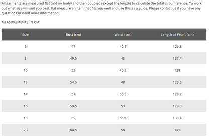 ELK Llinen Long Dress - Ortler Print