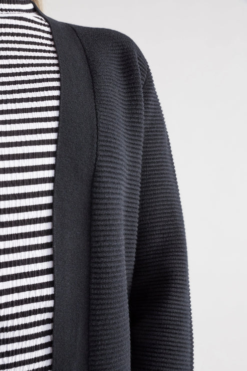 Elk Neiu Ottoman Cardigan | Black