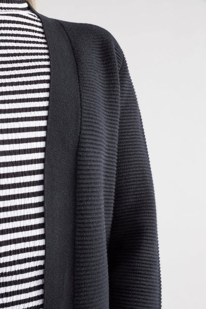 Elk Neiu Ottoman Cardigan | Black