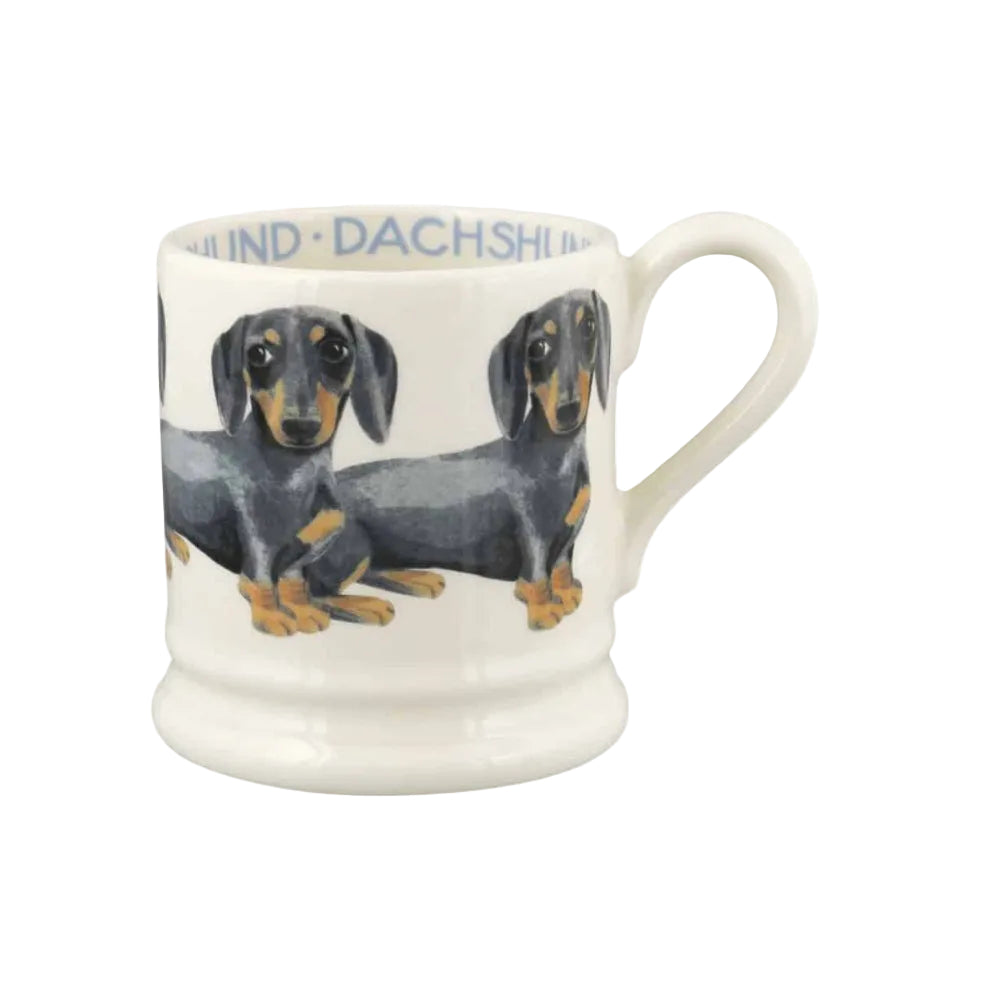 Black & Tan Dachshund 1/2 Pint Mug