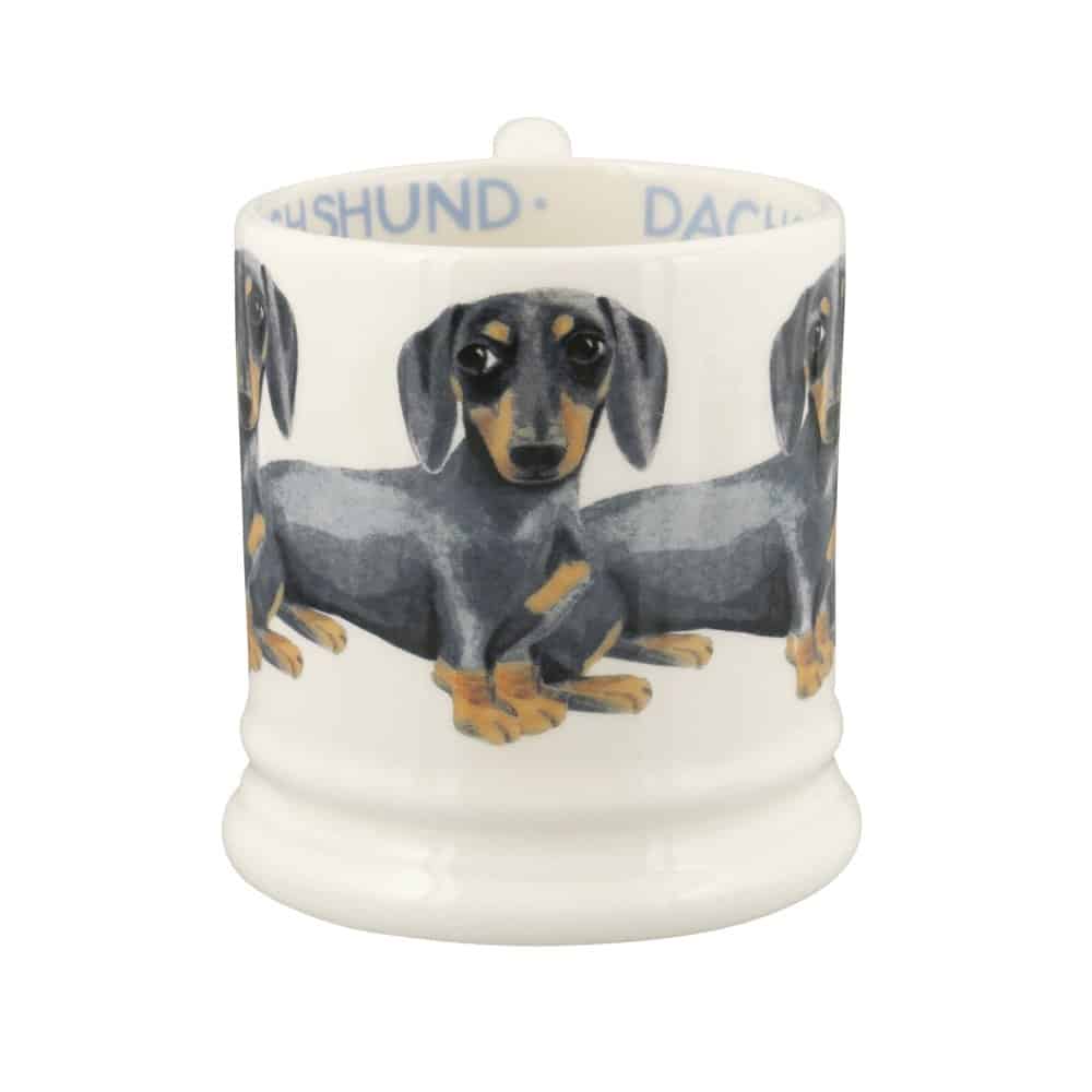 Black & Tan Dachshund 1/2 Pint Mug