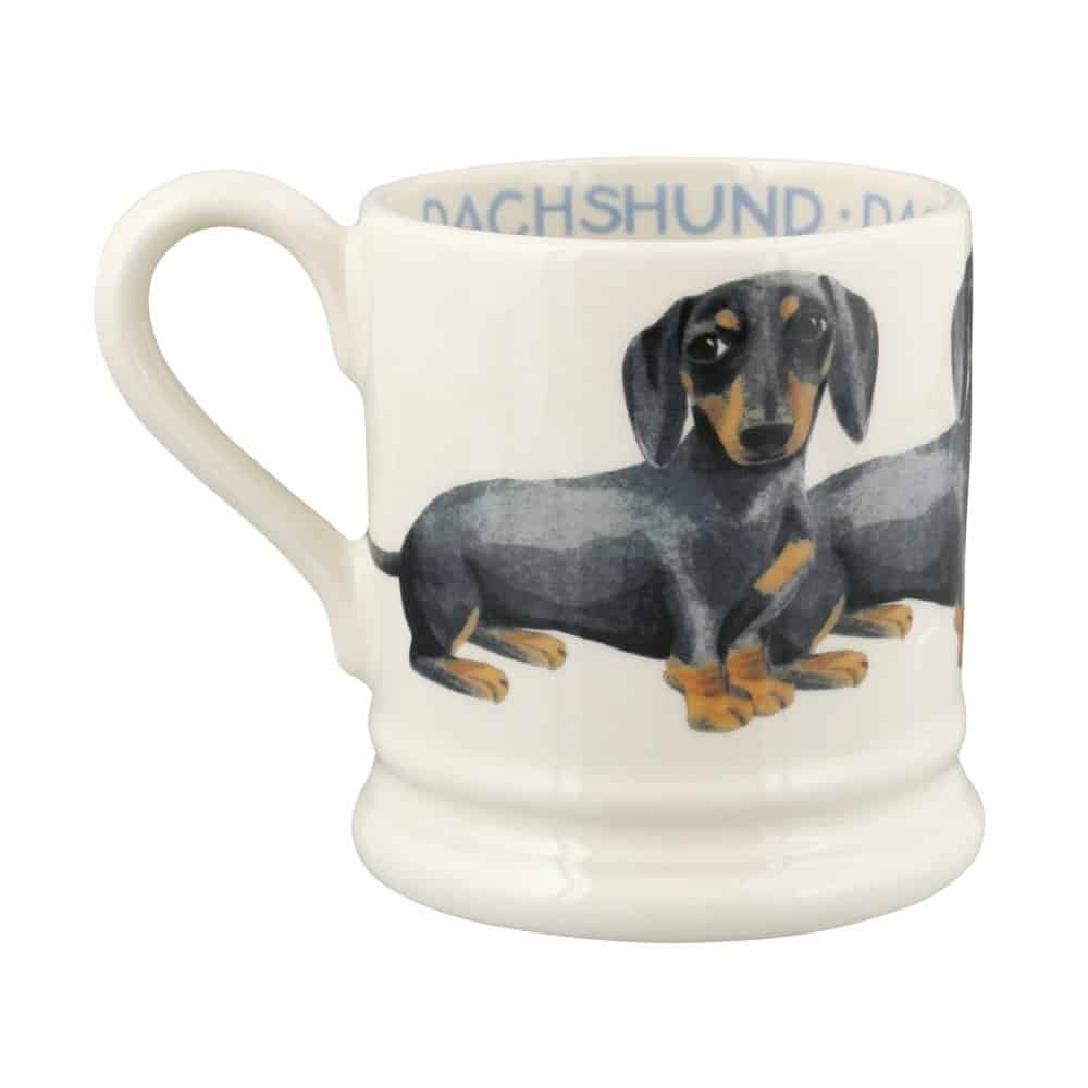 Black & Tan Dachshund 1/2 Pint Mug