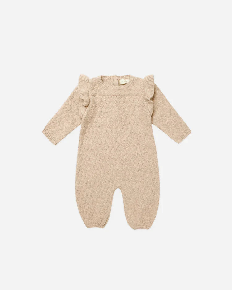 Mira Knit Romper - Shell