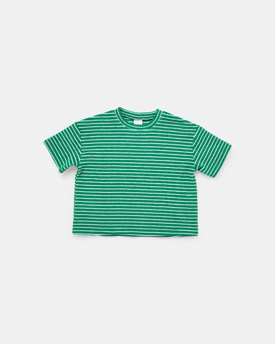 Walnut Felix Tee - Apple Stripe