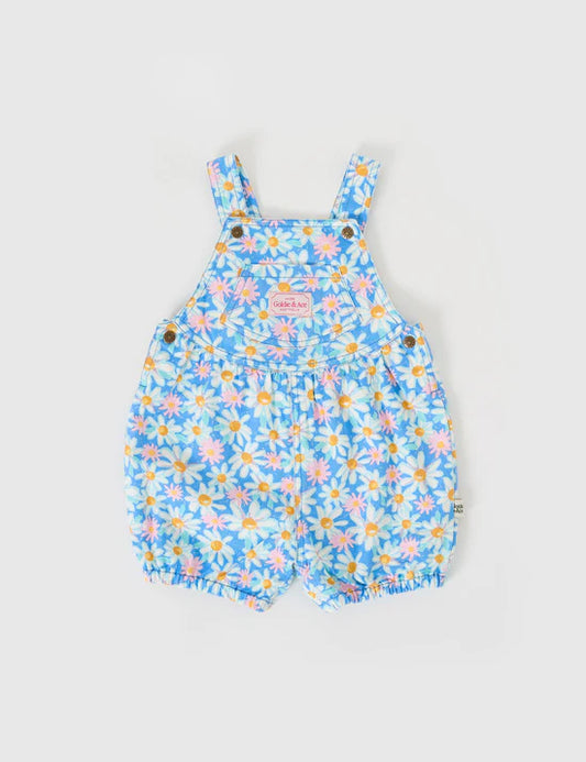Bessie Bubble Shortalls | Seaside Daisy