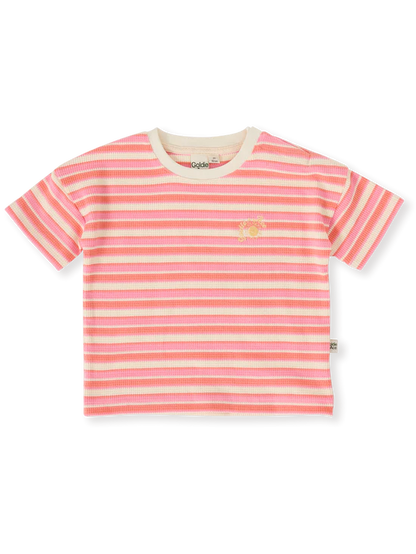 Goldie+Ace Watermelon Stripe T-Shirt