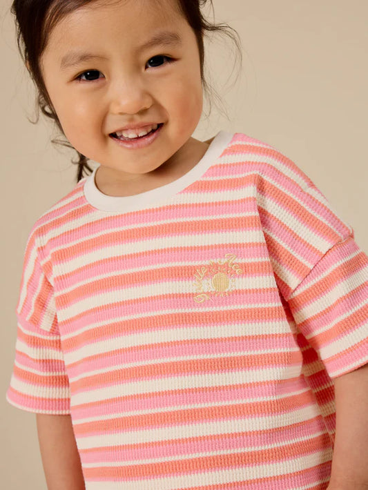 Goldie+Ace Watermelon Stripe T-Shirt