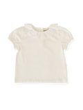 Goldie+Ace Laura Puff Sleeve Collar T-Shirt