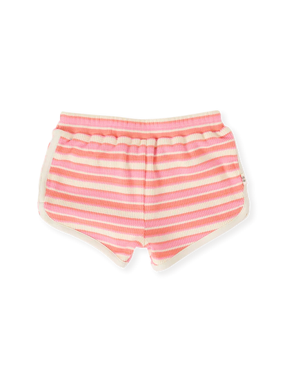 Goldie+Ace Watermelon Stripe Shorts
