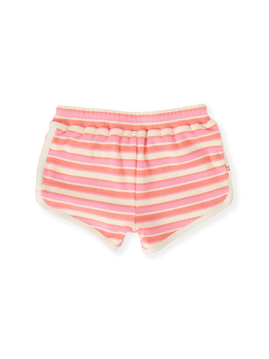 Goldie+Ace Watermelon Stripe Shorts