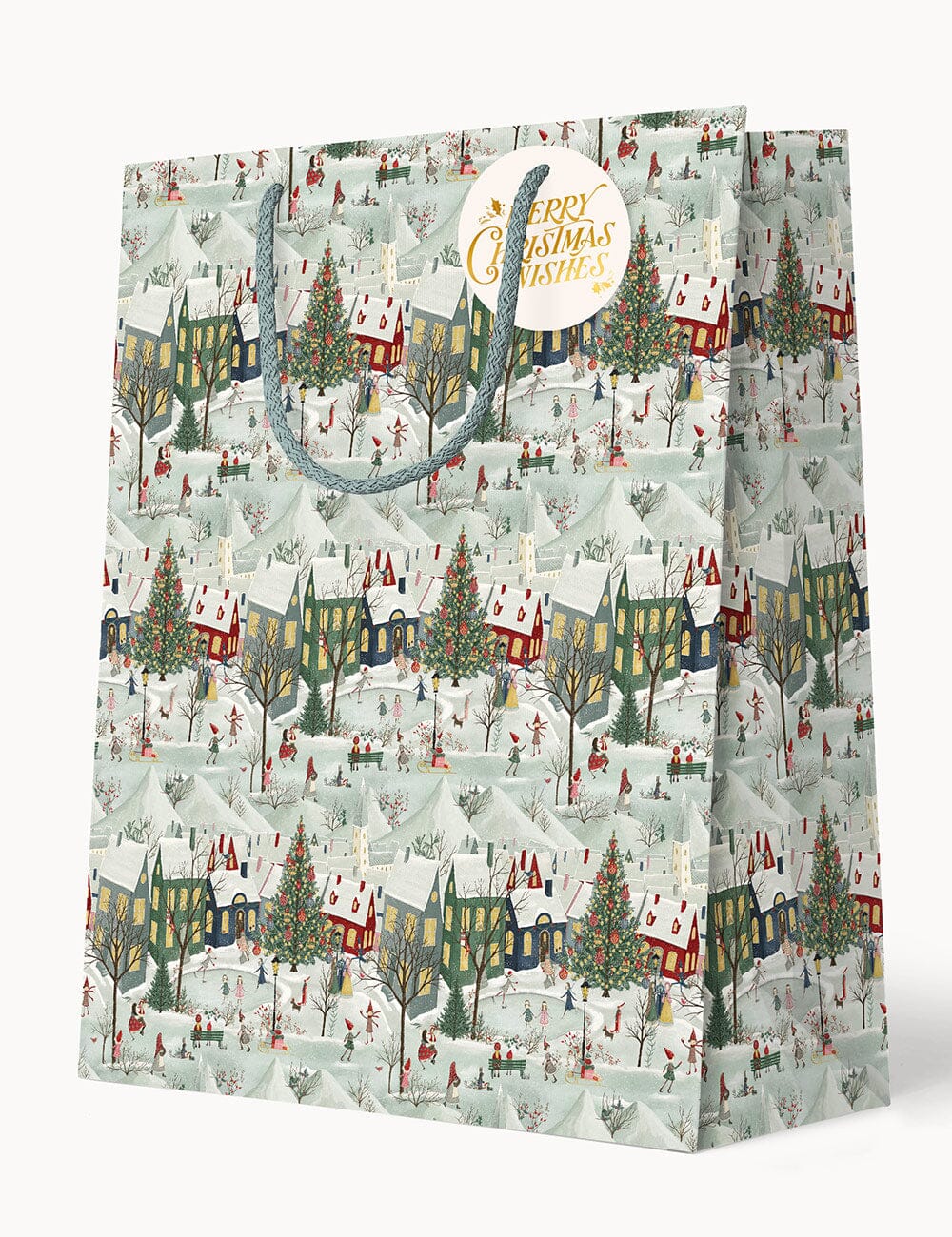 The Snowy Village Gift Bag - Large