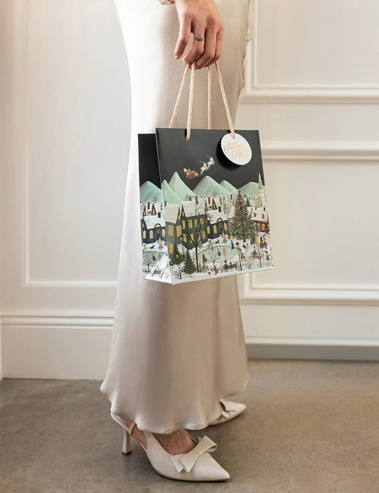 The Christmas Village Gift Bag - Medium
