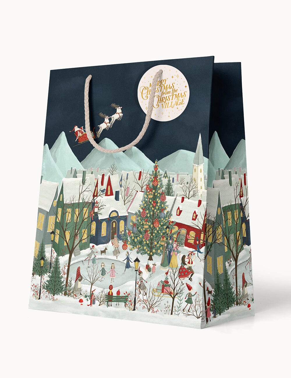 The Christmas Village Gift Bag - Medium