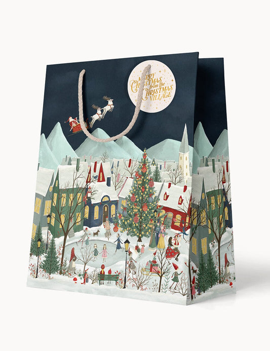 The Christmas Village Gift Bag - Medium