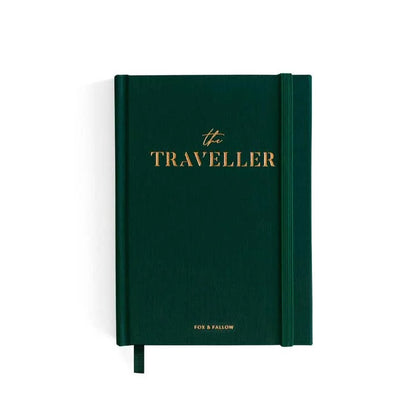 "The Traveller" Mini Travel Diary | Forest Green