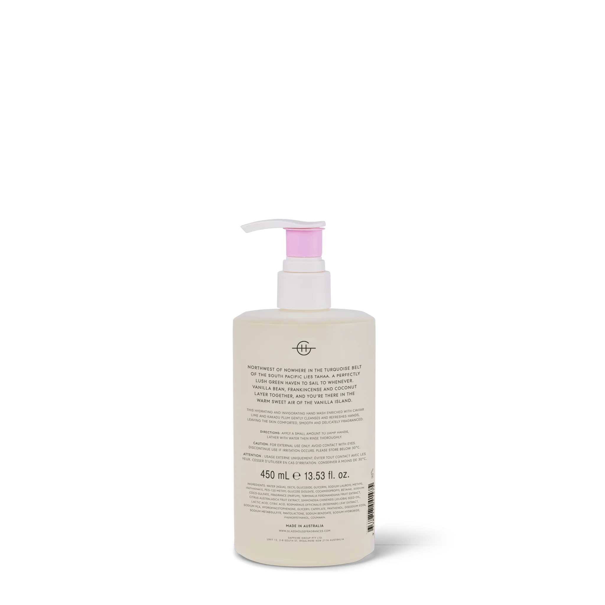 Glasshouse A Tahaa Affair | 450mL Hand Wash