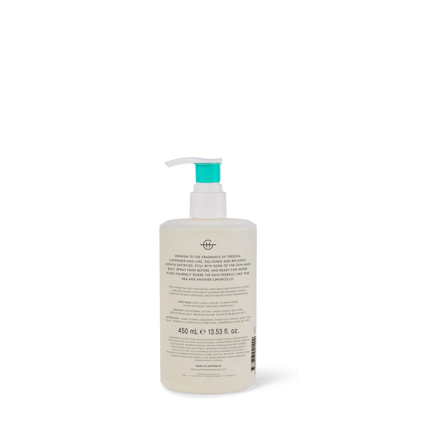Glasshouse Lost in Amalfi | 450mL Hand Wash