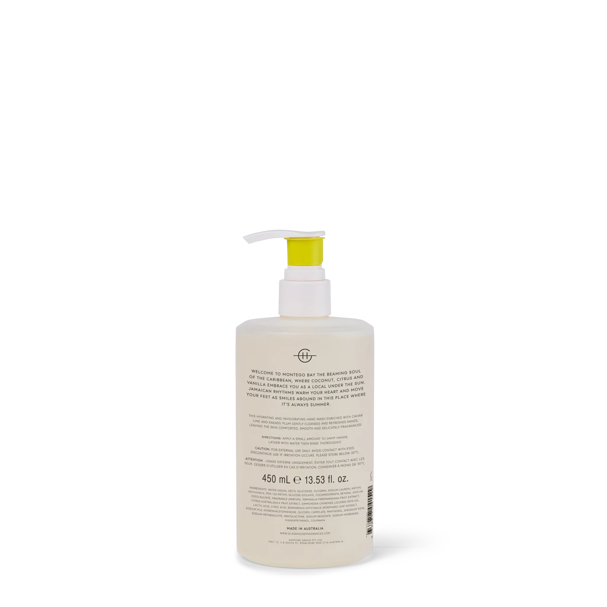Glasshouse Montego Bay Rhythm | 450mL Hand Wash