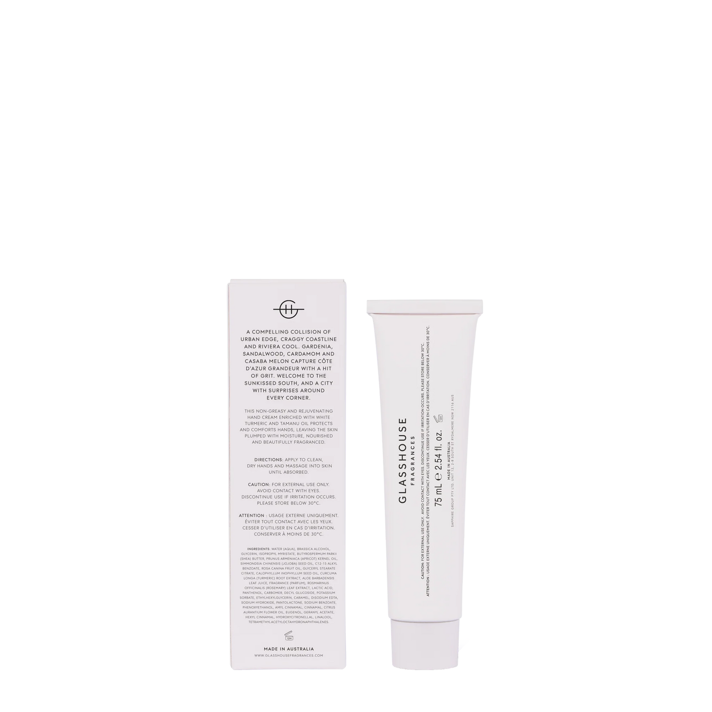 Glasshouse Marseille Memoir | 75mL Hand Cream