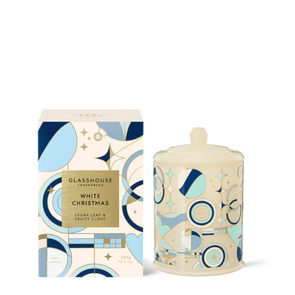 Glasshouse White Christmas- 38og Candle