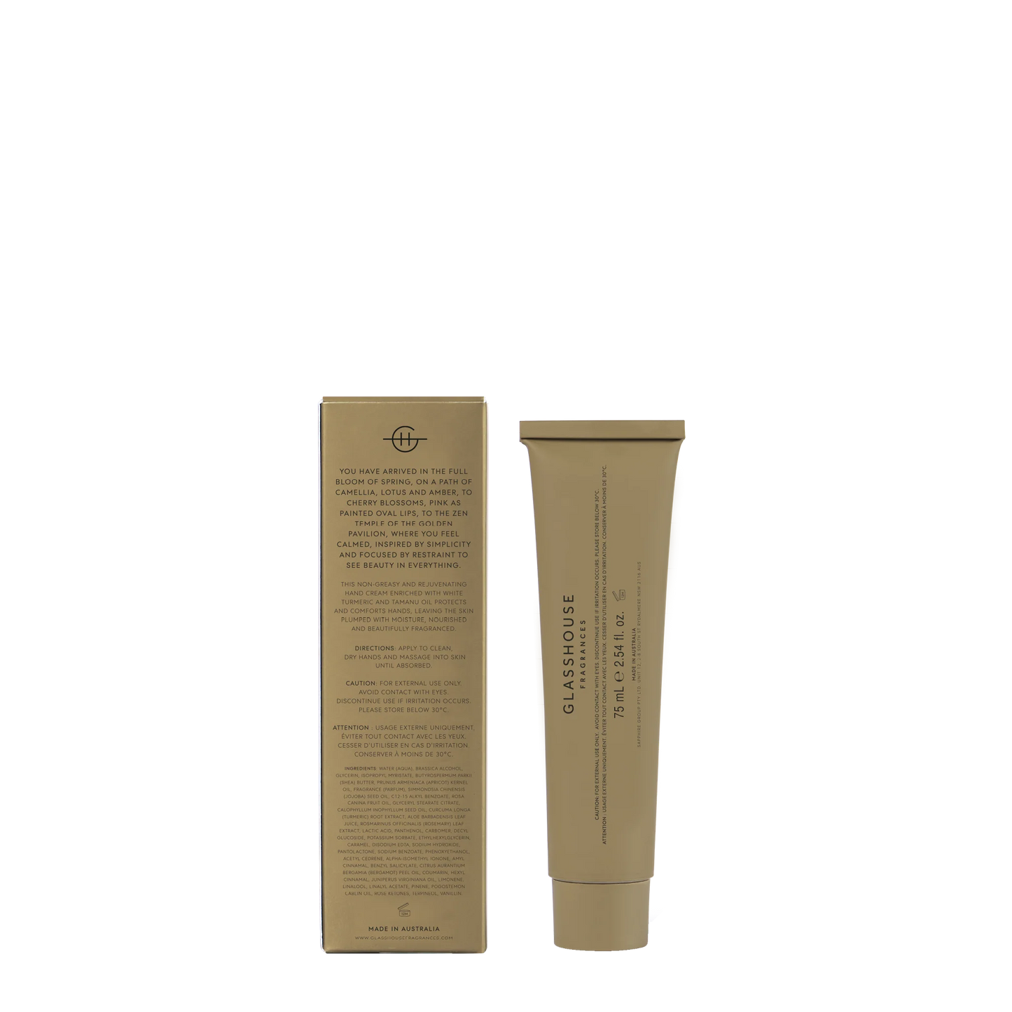 Glasshouse Kyoto in Bloom | 75mL Hand Cream