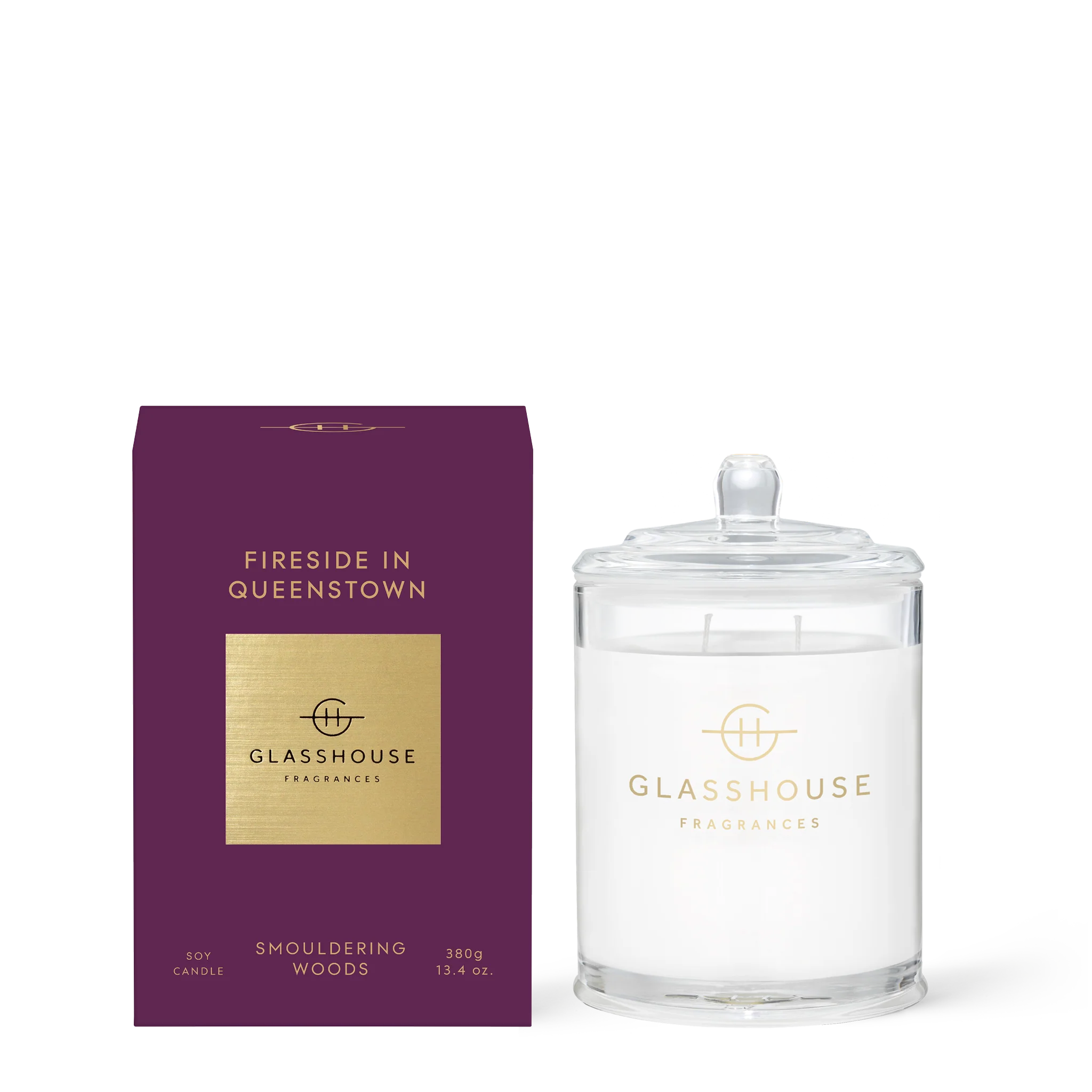 Glasshouse Fireside in Queenstown - Candle 380g