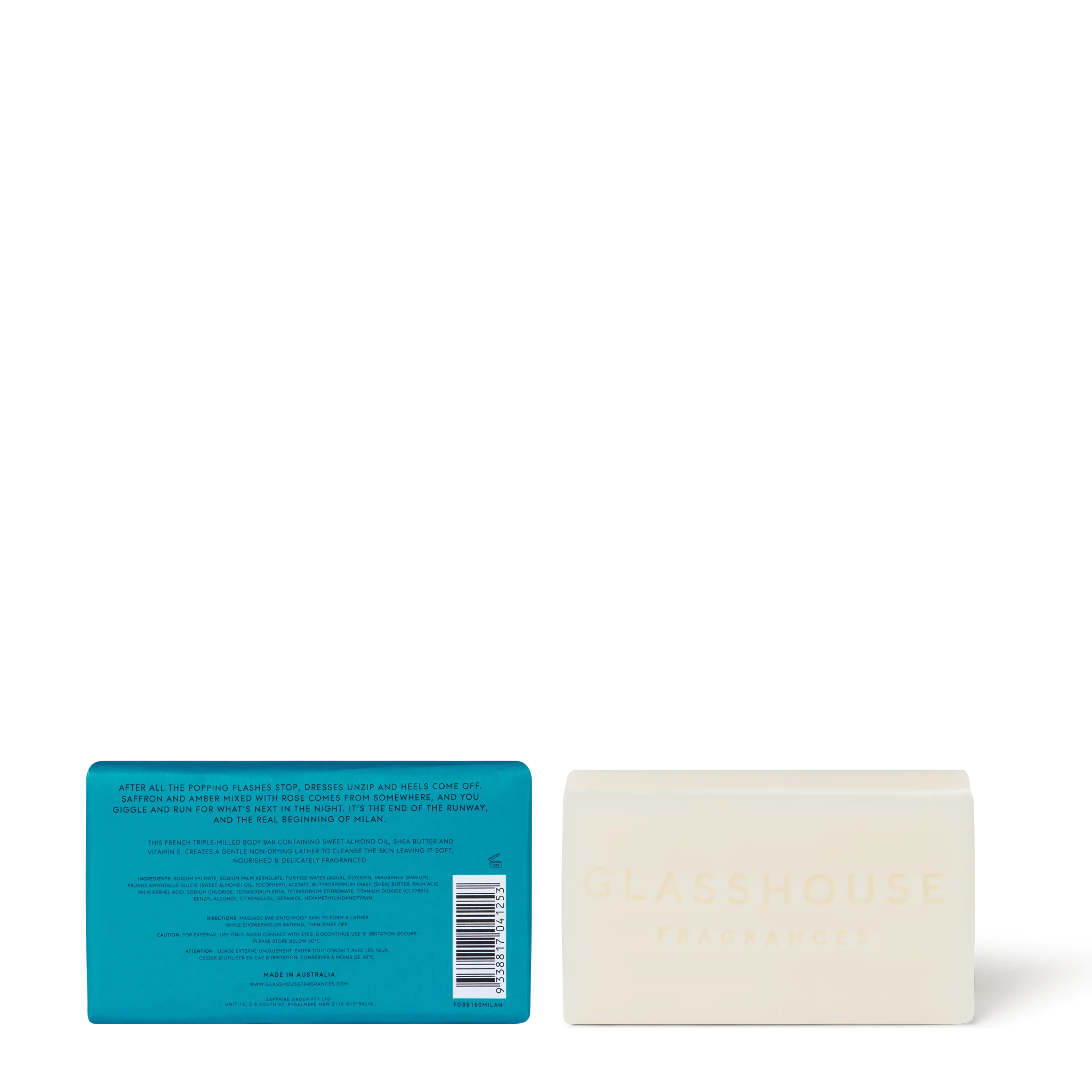 Glasshouse Midnight In Milan Body Bar - 180g
