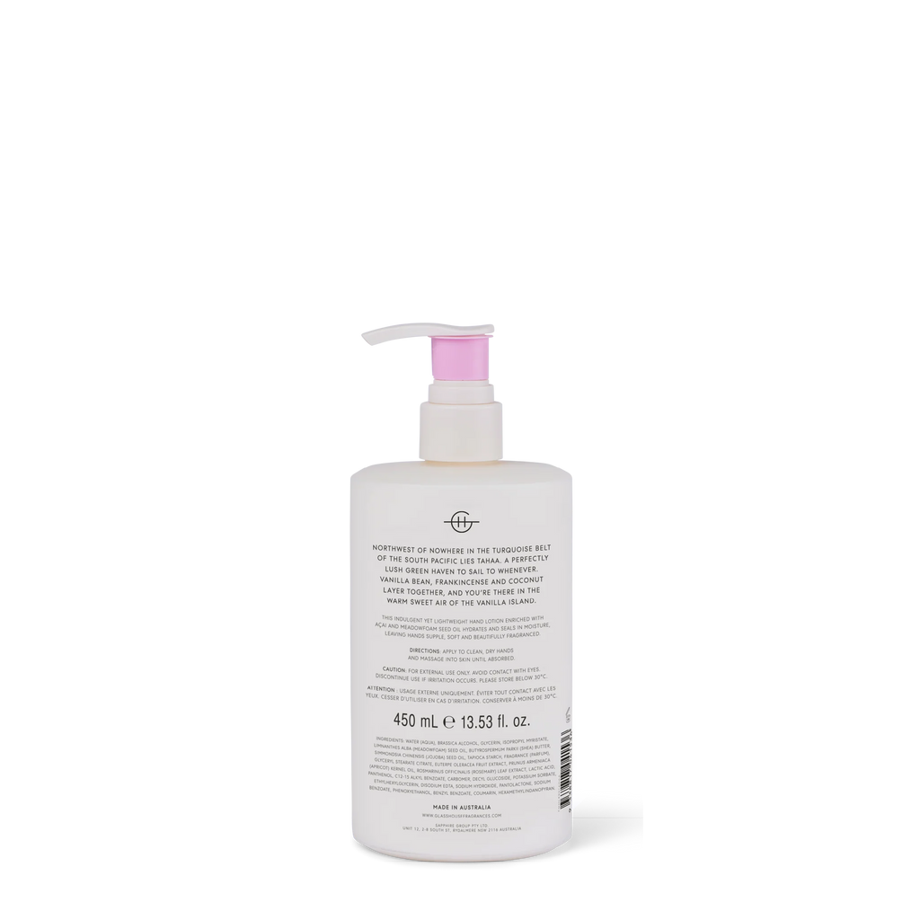 Glasshouse A Tahaa Affair | 450mL Hand Lotion